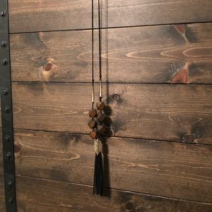 💍3 for $10💍 Wooden beaded necklace